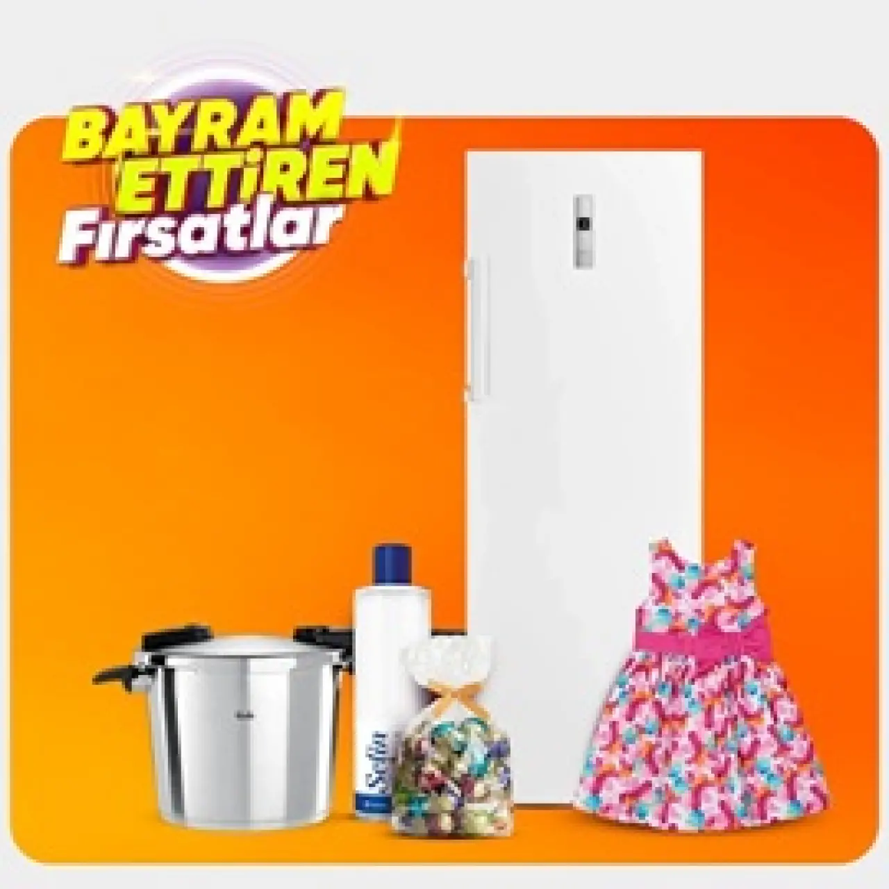 Bayrama Hazırlıkta Dev Destek! Hepsiburada Sepette %80’e Varan İndirimler Sunuyor 3