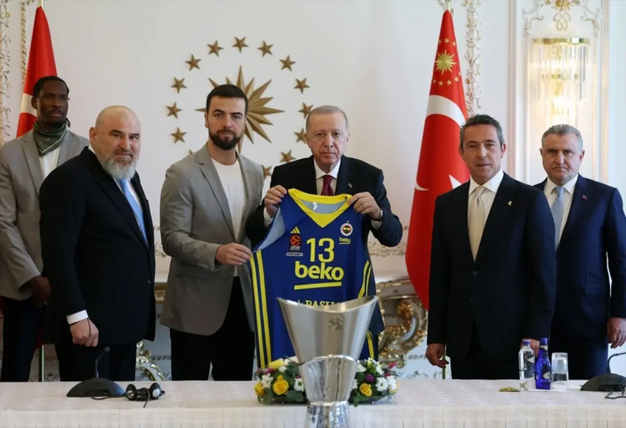 Fenerbahçe Avrupa’nın zirvesinde Erdoğan şampiyonları tebrik etti 5
