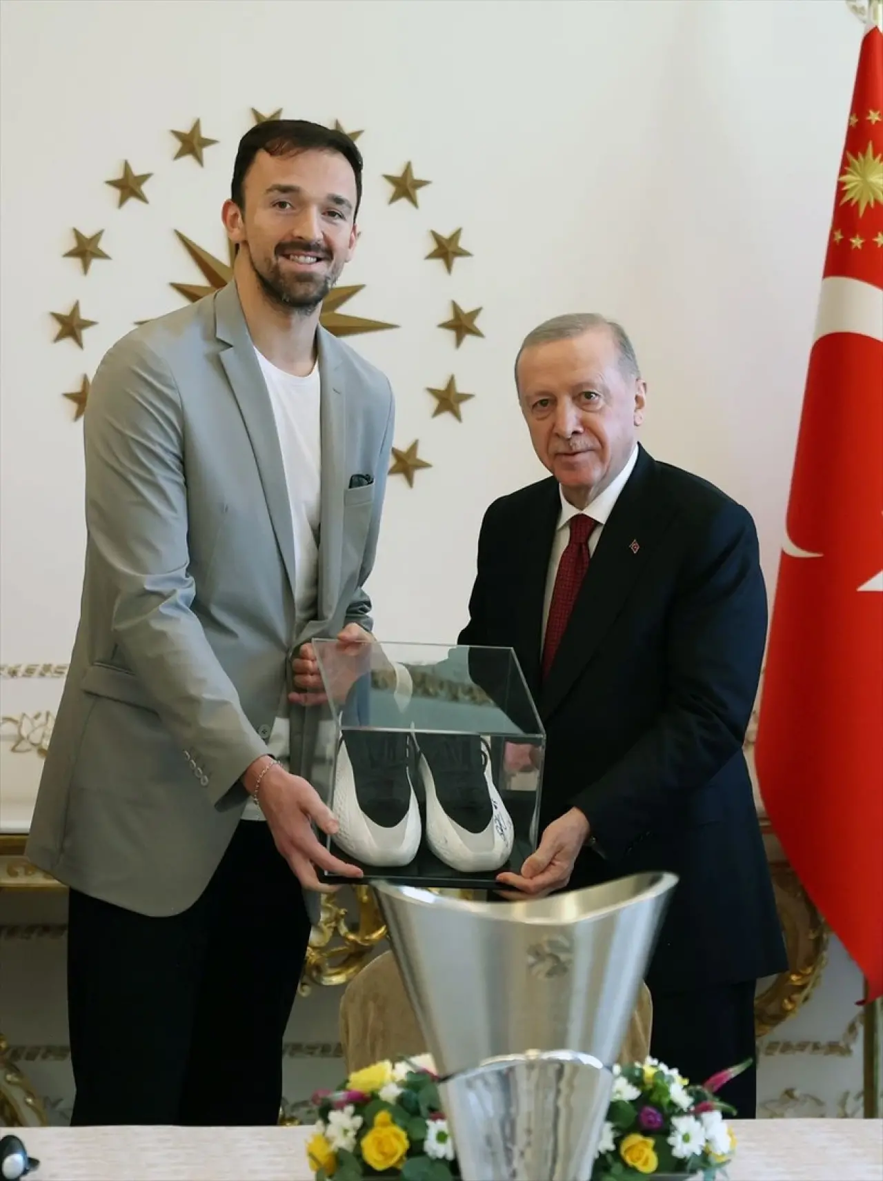 Fenerbahçe Avrupa’nın zirvesinde Erdoğan şampiyonları tebrik etti 15