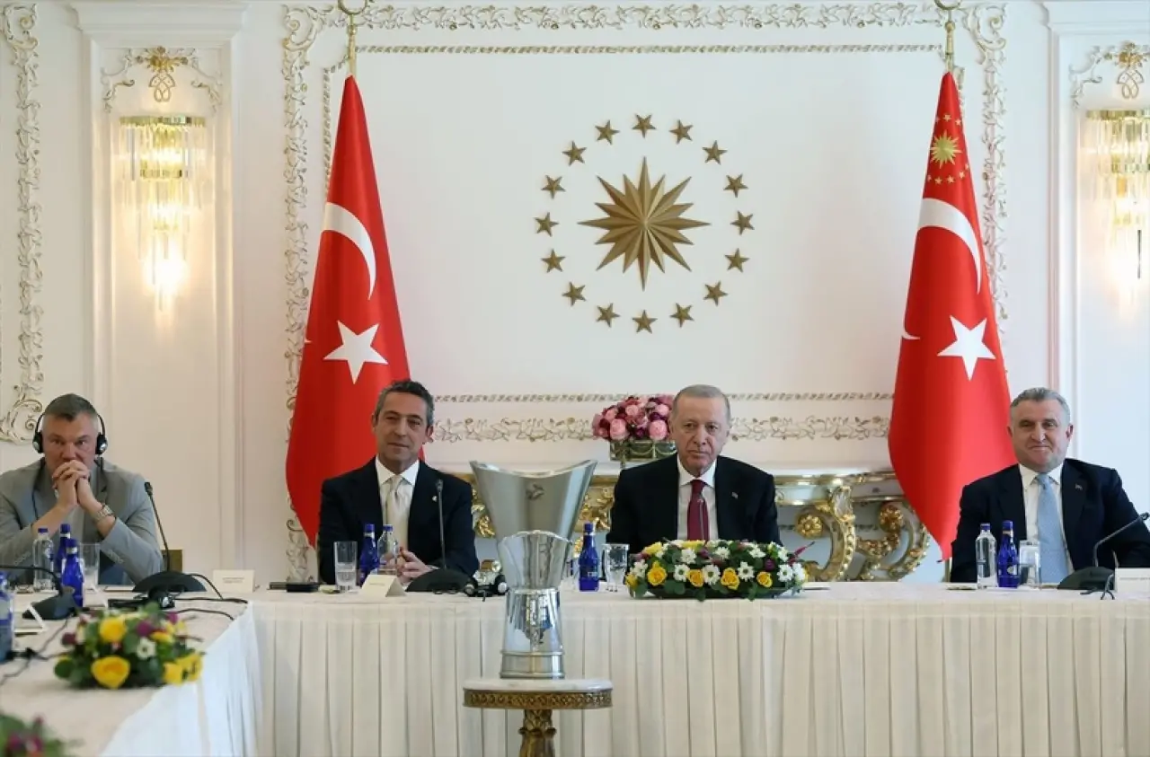 Fenerbahçe Avrupa’nın zirvesinde Erdoğan şampiyonları tebrik etti 11