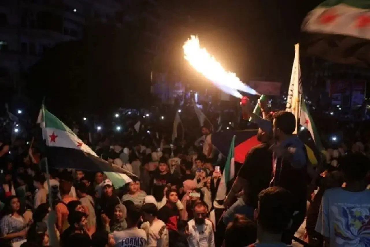 Trump’ın kararı Suriyelileri sokağa döktü 3