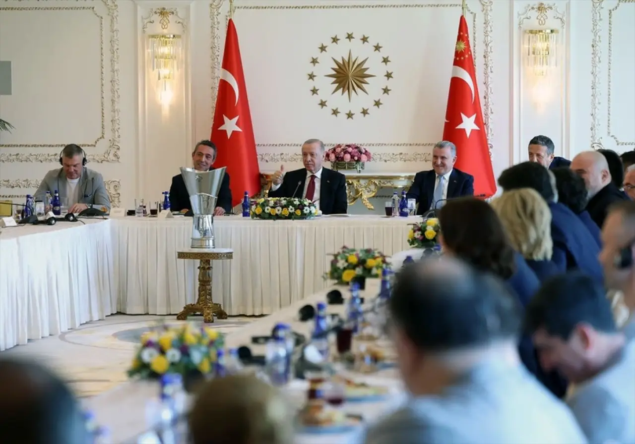 Fenerbahçe Avrupa’nın zirvesinde Erdoğan şampiyonları tebrik etti 2