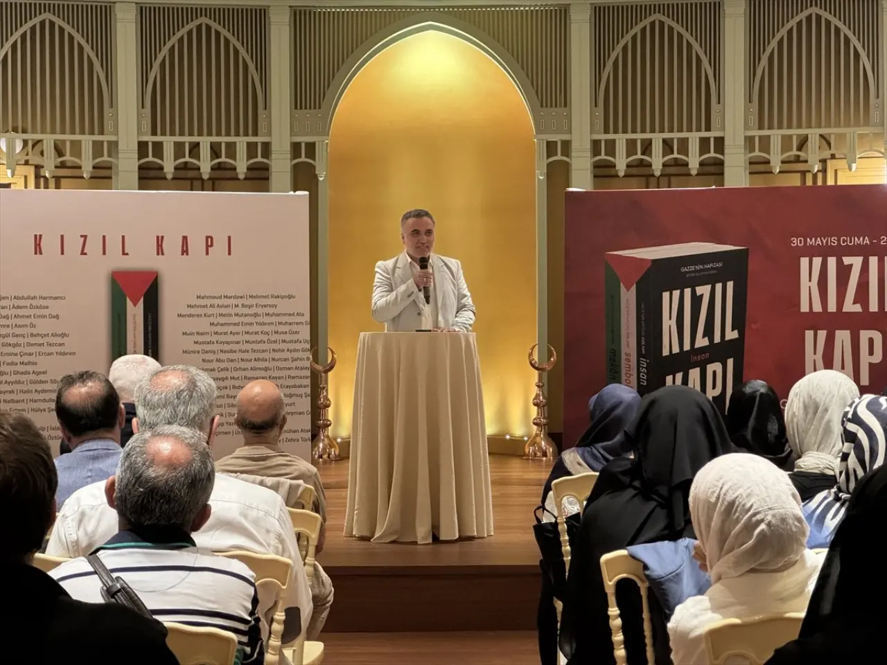 "Gazze’nin Hafızası: Kızıl Kapı" Taksim'de Tanıtıldı 1