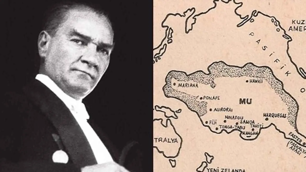 Mu Kıtası Nedir, Atatürk Ne Yaptı, Nerede,  Atlantis Mi, Ne Zaman Battı Hikayesi? 3