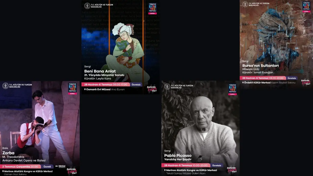 Bursa’da Picasso rüzgârı: Kültür Yolu festivali başladı! 5