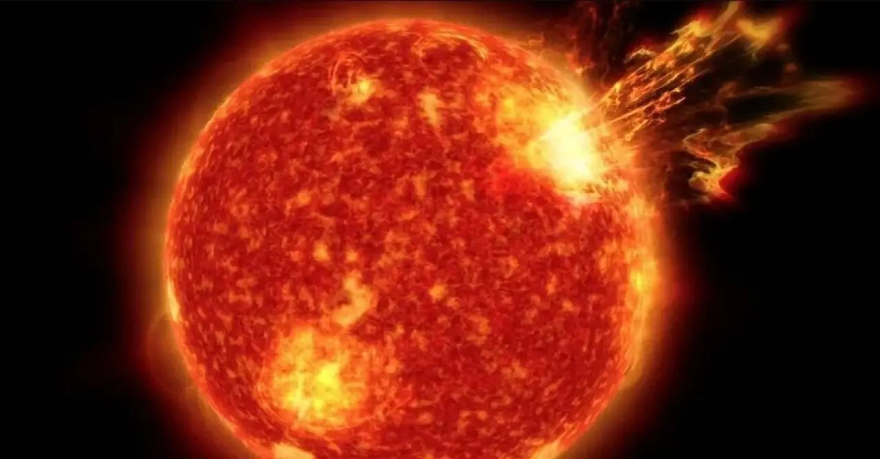 Güneşte büyük patlama! ABD'den jeomanyetik fırtına uyarısı 9