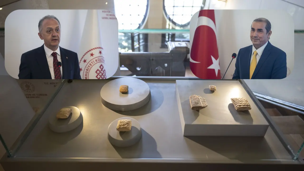 Türkiye’den Irak’a Tarihi İade: 6 Çivi Yazılı Tablet Resmen Teslim Edildi 4