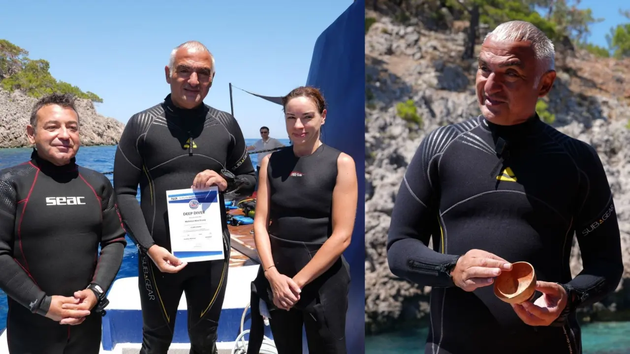 Tarih derinlerde yazılıyor: Bakan Ersoy’dan sualtı arkeolojisinde tarihi hamle 2