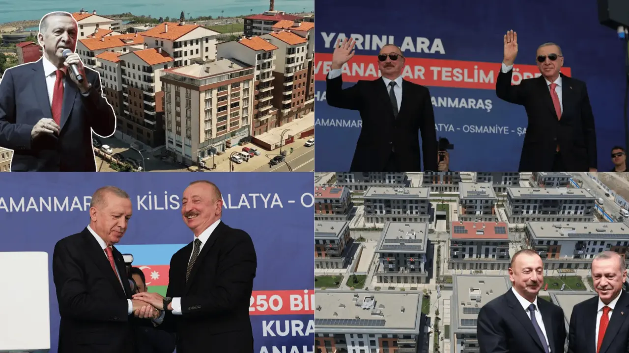 Deprem bölgesinde büyük başarı: 250 bin aile yeni yuvasına kavuştu! 2