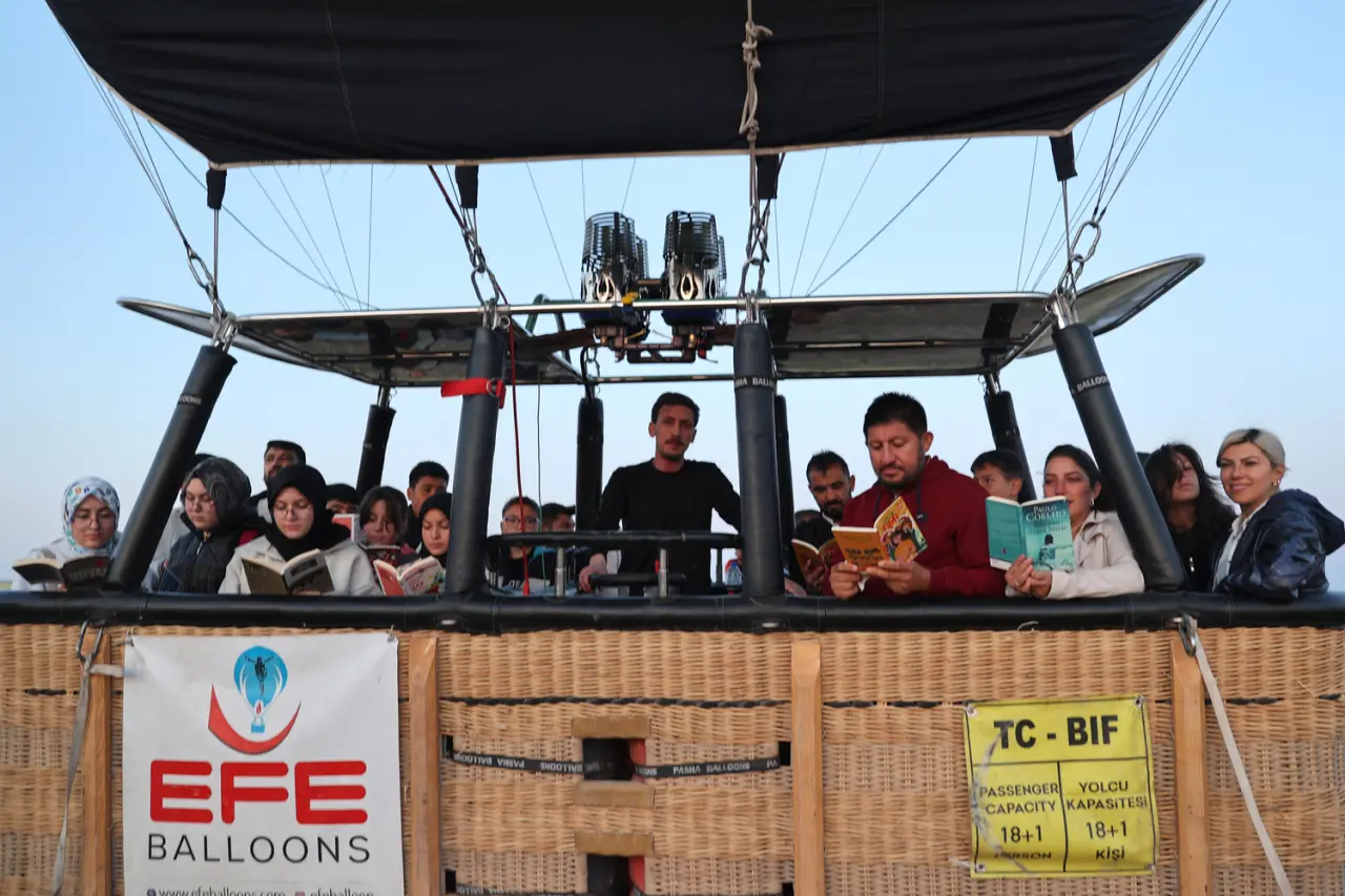 Öğrenciler Gökyüzünde Okumaya Uçtu 2