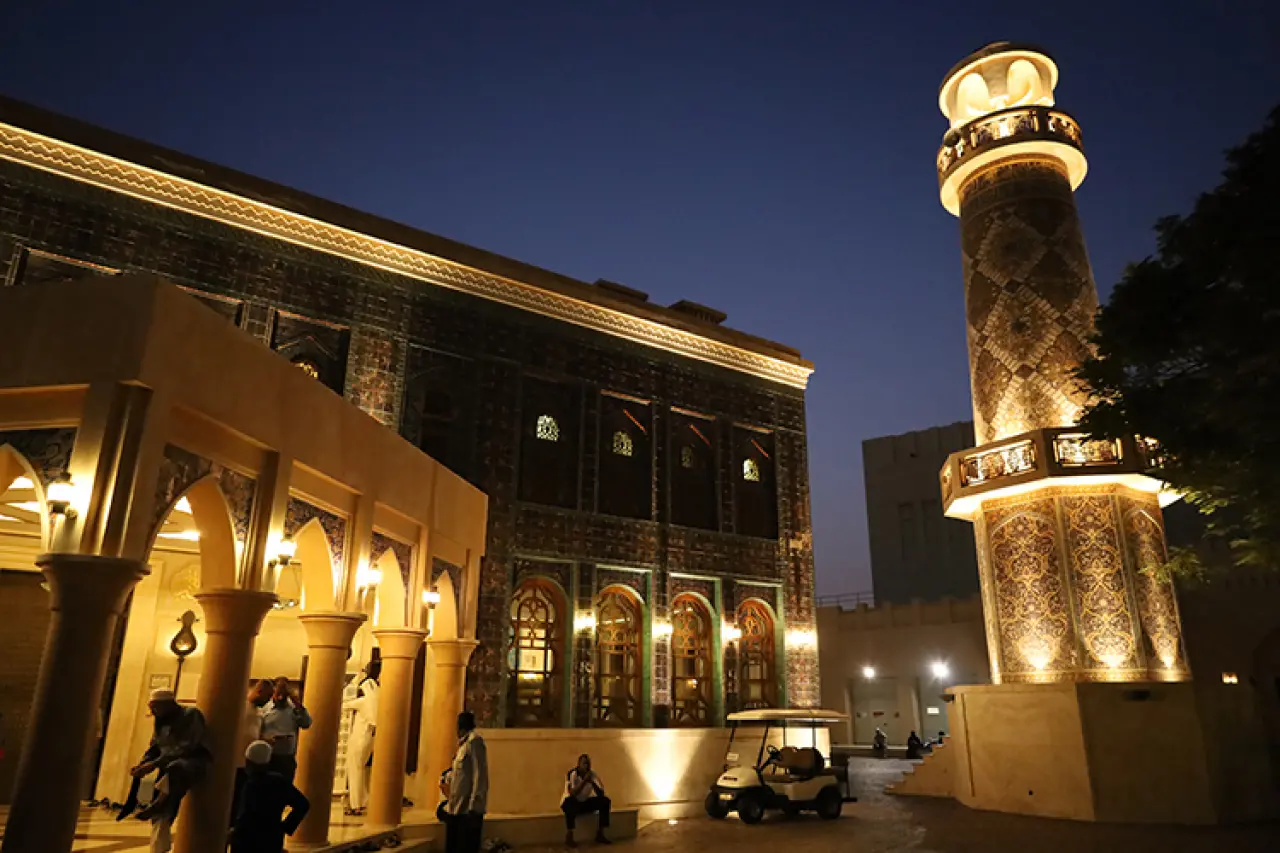 Katar'da Türk mimarinin zarafeti: Katara Cami büyülüyor 1