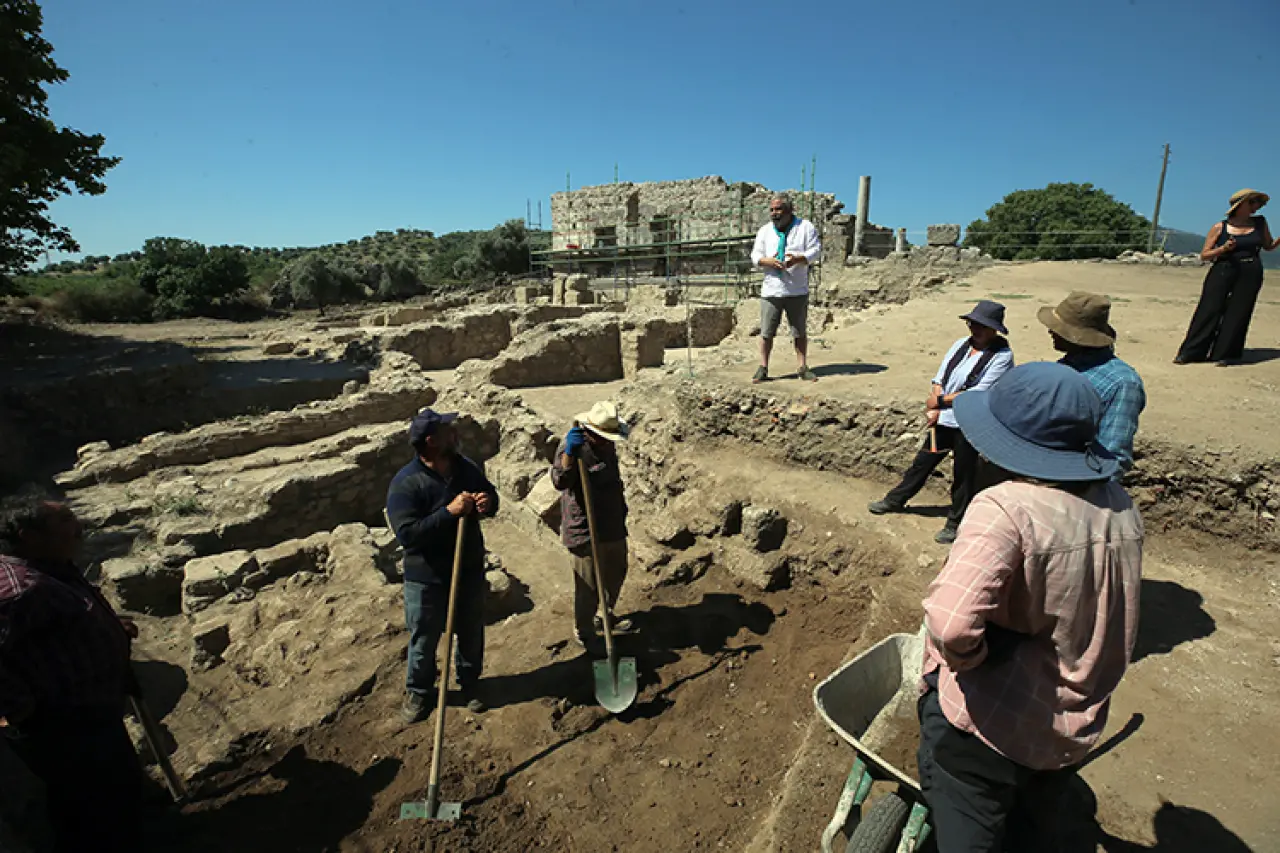 Antik kentte Magnesia'nın gizli tarihi gün yüzüne çıkıyor! 2