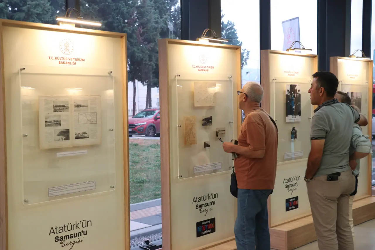 Tek manşet, ortak hafıza: Atatürk’ün 1924 Samsun ziyareti sergide canlanıyor 2
