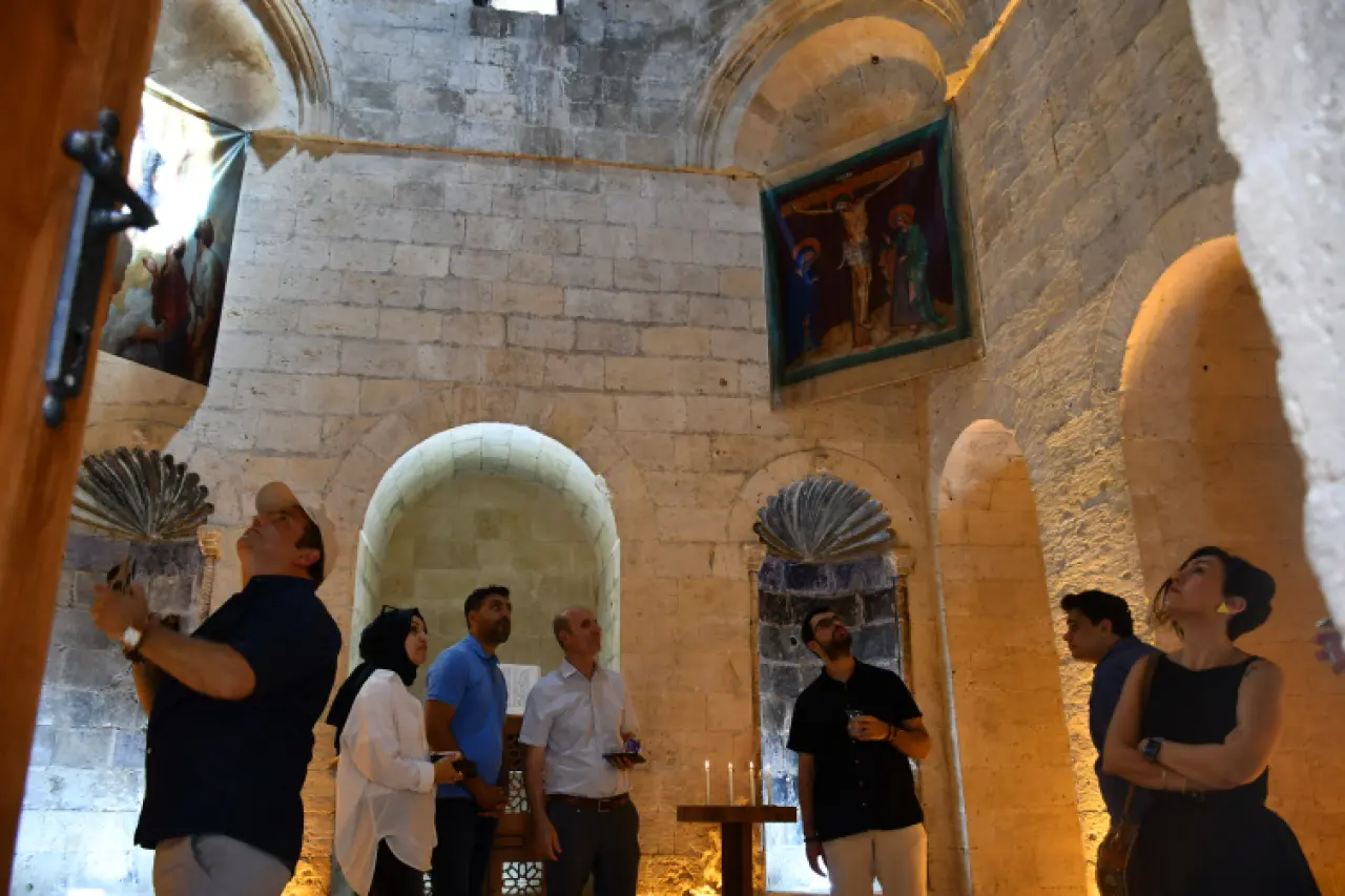 1600 Yıllık Mor Kiryakus Manastırı görkemli bir açılışla turizme kazandırıldı 1