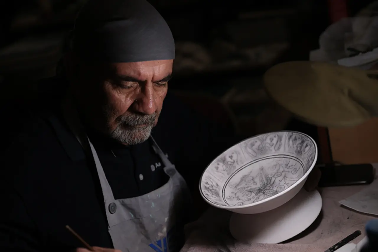 Kubbe-i Hadra'nın çinileri arkeolog ustanın eseri oldu 1