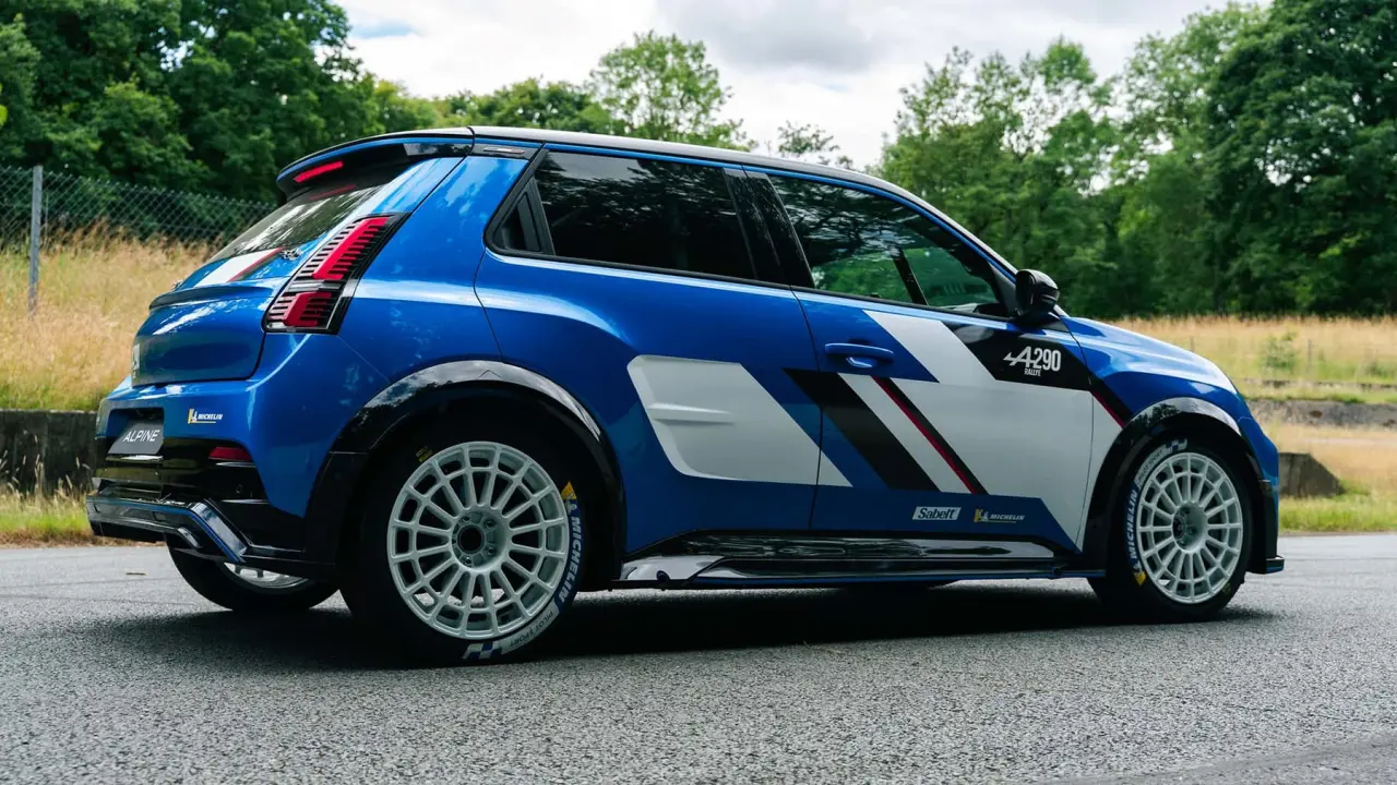 Alpine A290 Rallye, ralliye elektrik gücü getiriyor 4
