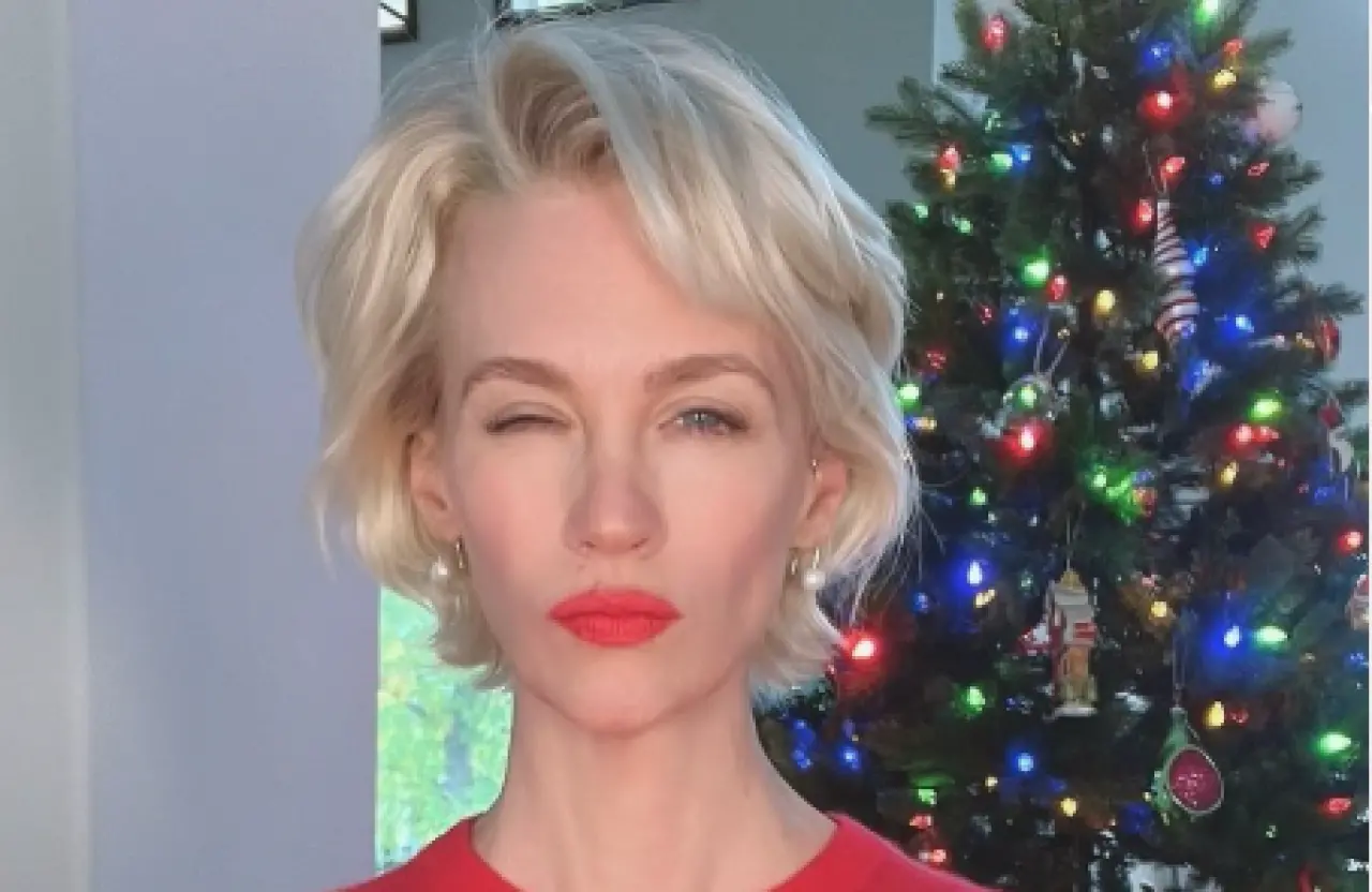 January Jones’un sırrı: Oğluyla ilk kez yan yana görüldü! 3
