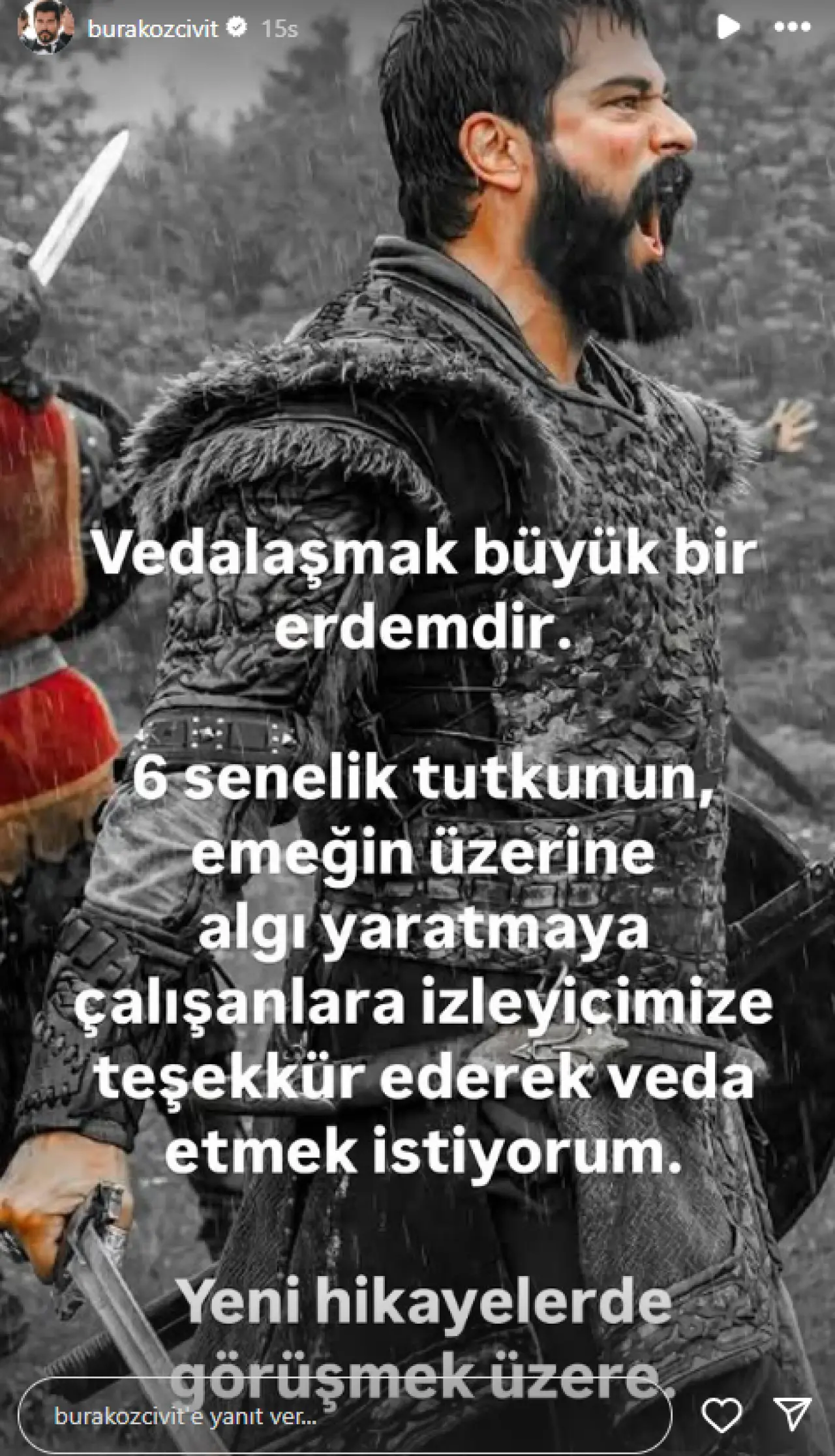 Burak Özçivit’ten diziye veda! 6 yıllık efsaneye sitemli ayrılık mesajı 2