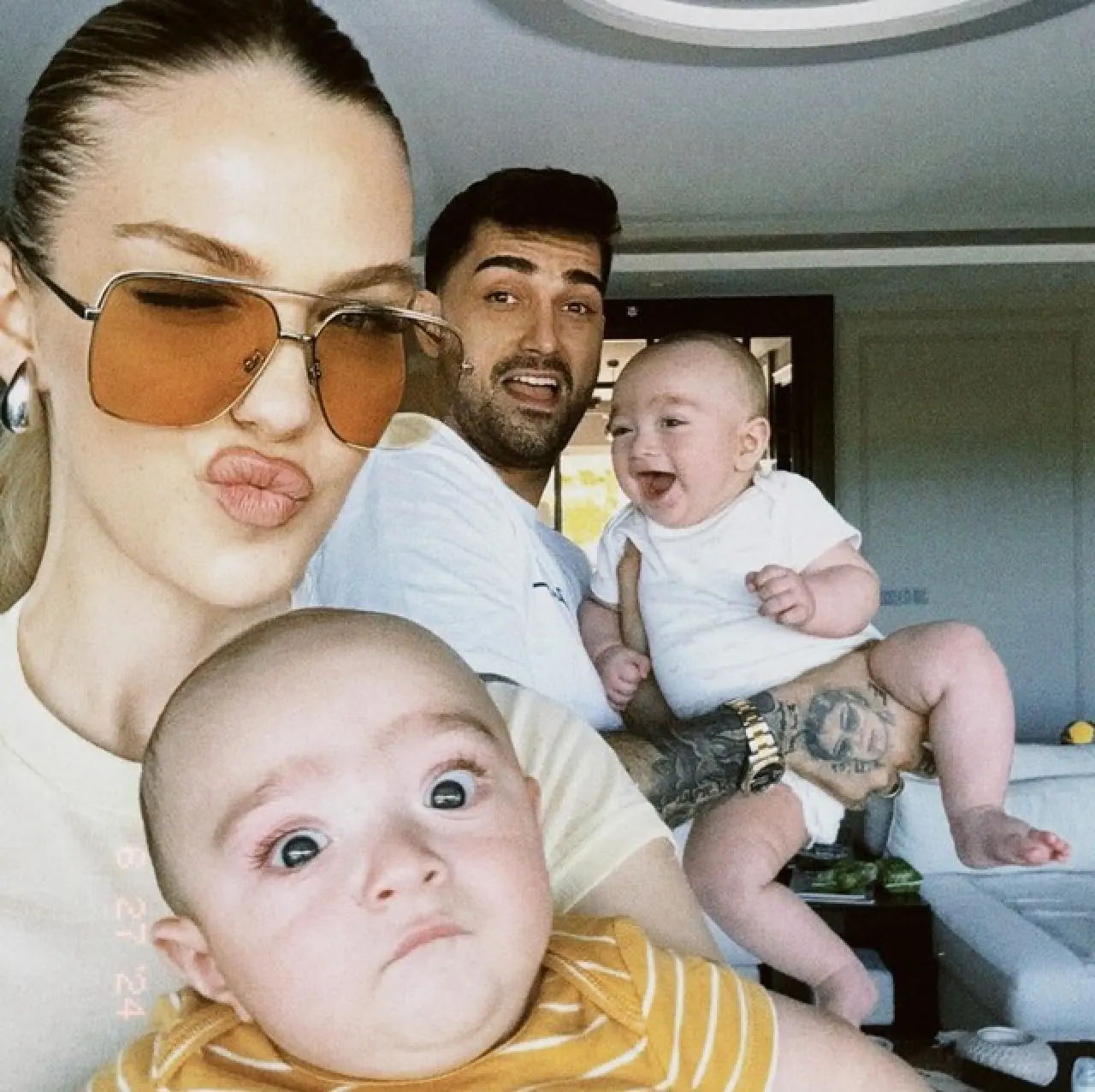 Yasemin Şefkatli’den aile pozu! “Gören nazardan korktu” 3