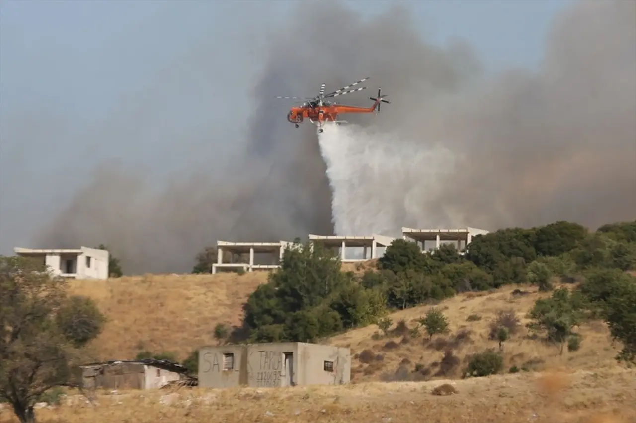 Çanakkale alev alev! 4 sabotaj şüphelisi gözaltında 6