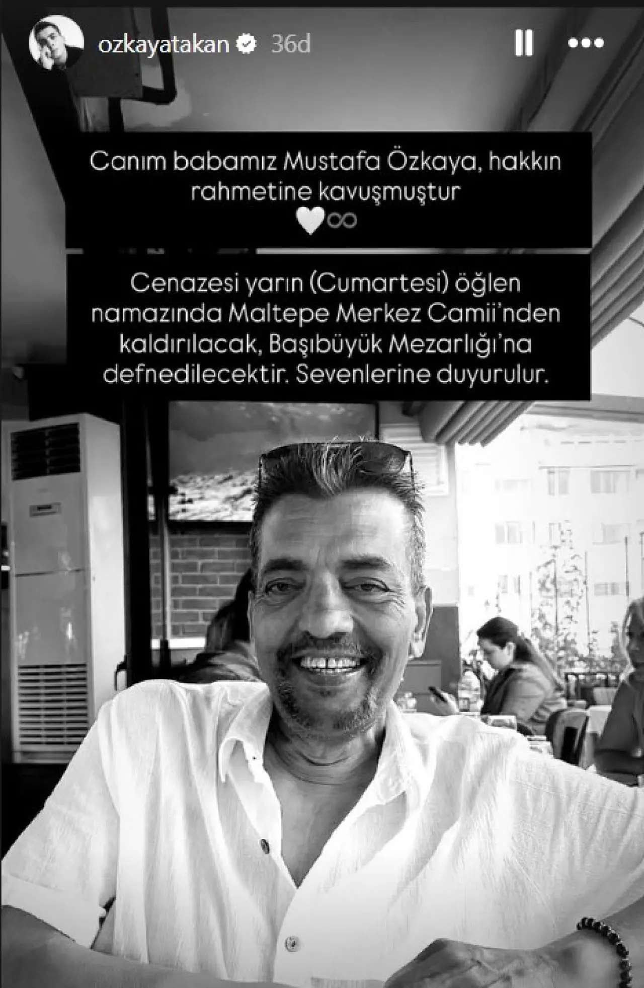 Uzak Şehir’in 'Kaya’sı yıkıldı! Atakan Özkaya'nın babası hayatını kaybetti 2