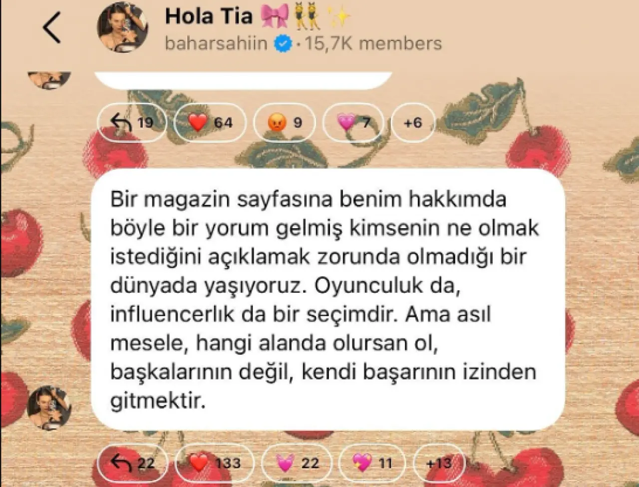 Link Verdi, linç yedi! Bahar Şahin yorumlara ateş püskürdü 2