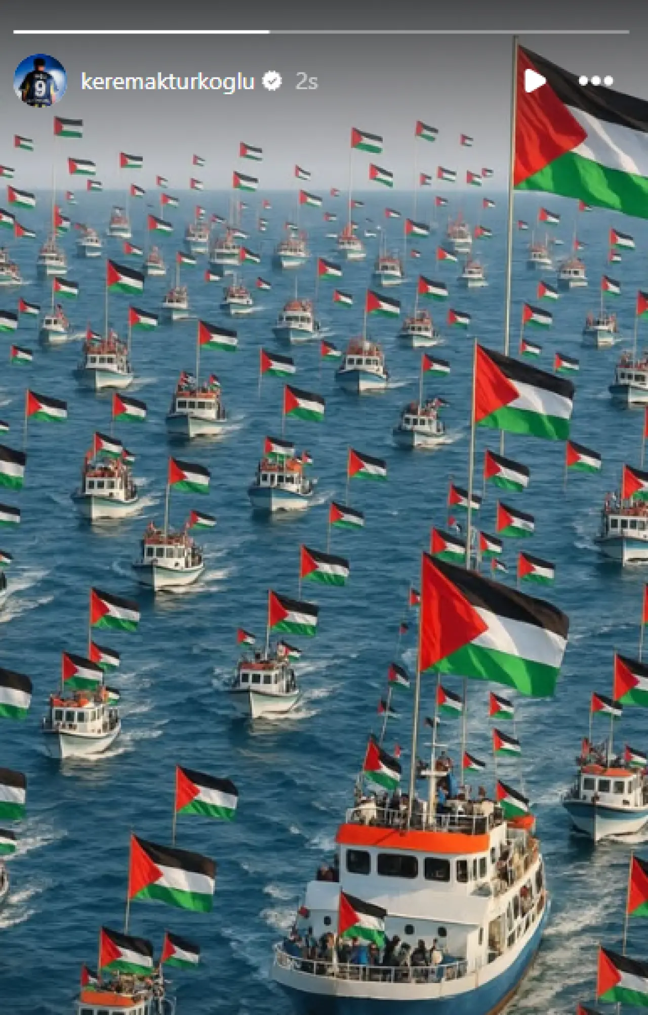 Kerem Aktürkoğlu'ndan Gazze'ye destek: 'Aşağılık zihniyetiniz!' 3