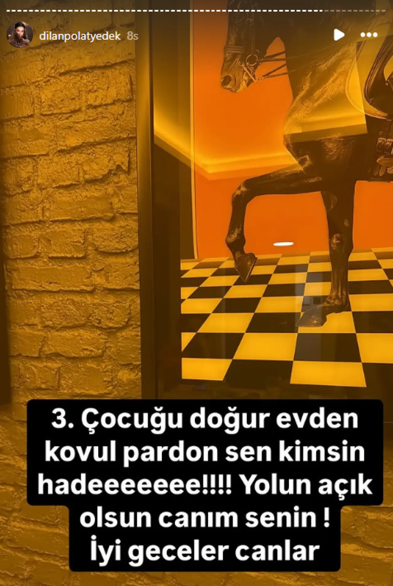 Engin Polat, Dilan’ı evden mi kovdu? “3. çocuğu doğur evden kovul!” paylaşımı 3