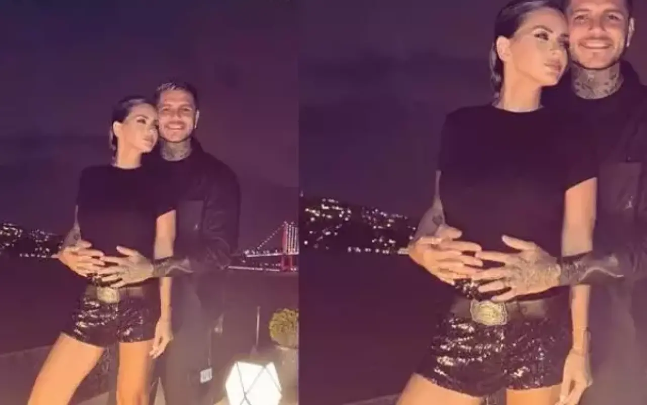 “Aşkın en güzel hali” dedirten kare! Icardi ve Suarez Boğaz’da aşka geldi 2