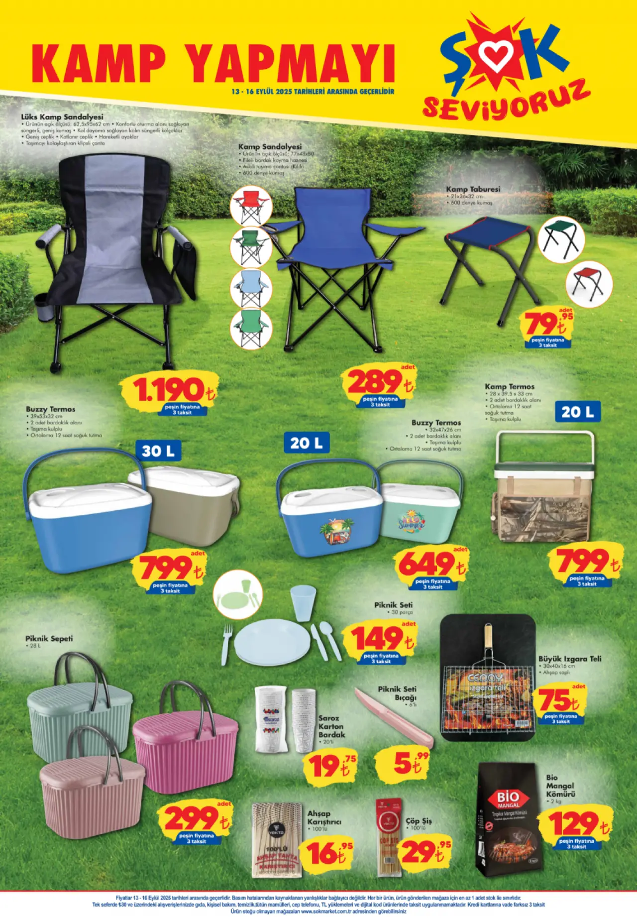 16 Eylül Şok Katalog Ürünlerinde Son Gün! Büyük Boy Valiz 779 TL 2