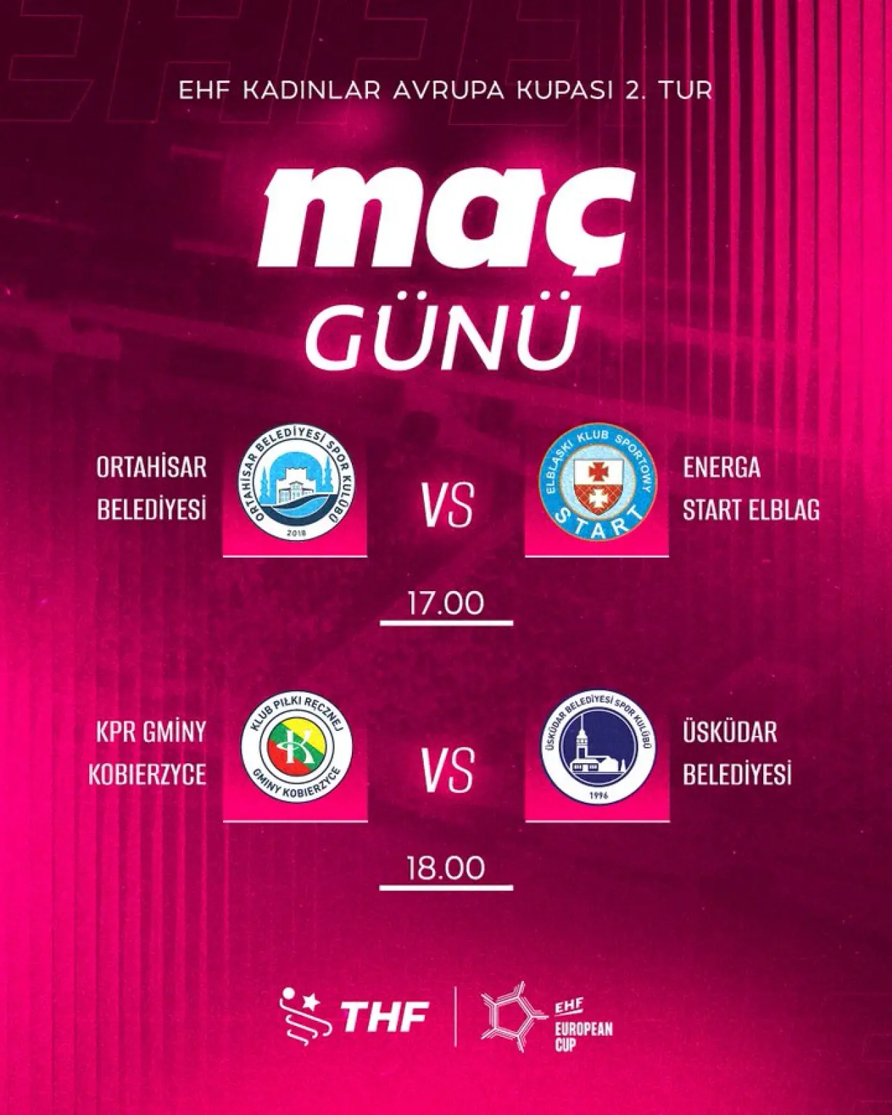 Türk hentbol takımları Avrupa'da tur için sahaya çıkıyor! 1