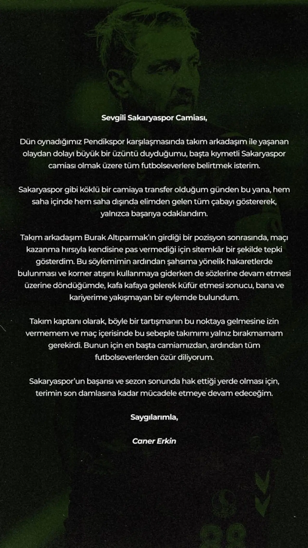 Caner Erkin'in cezası belli oldu: Tecrübeli futbolcu kadro dışına alındı 3