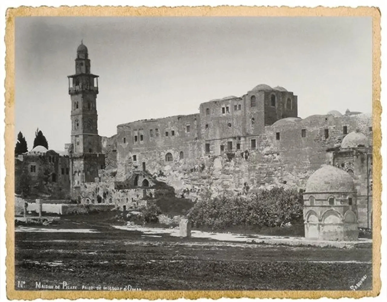 Sultanların objektifinden Kudüs: Arşivden çıkan bu kareler tüylerinizi diken diken edecek 44