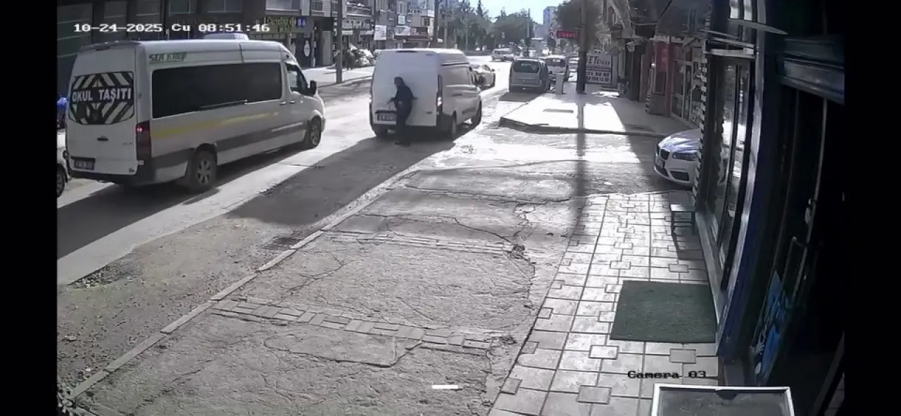 Geri manevra ölümle burun buruna getirdi! 2