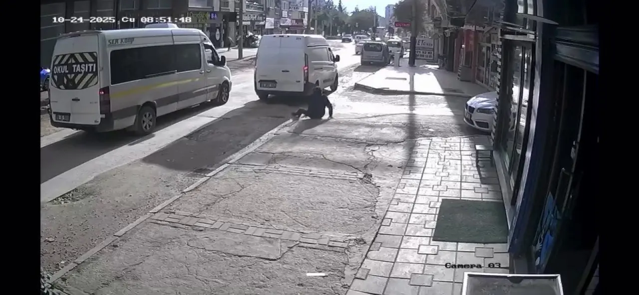 Geri manevra ölümle burun buruna getirdi! 4