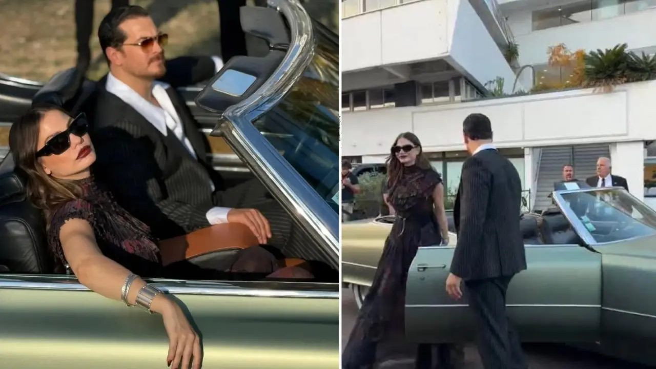 Cannes'da efsane uyum: Çağatay Ulusoy ve Demet Özdemir sahnede! 3