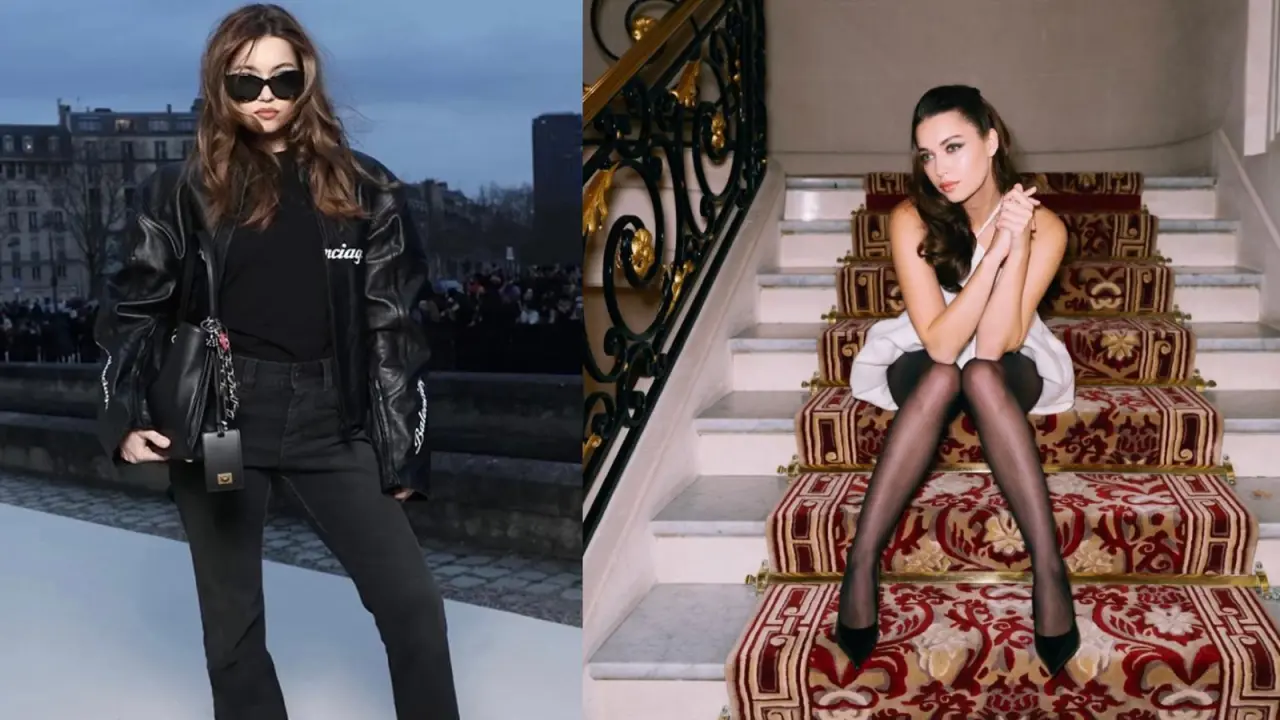 Afra Saraçoğlu, Paris’te yeni tarzıyla sürpriz yarattı! Paris Moda Haftası’nda Afra Saraçoğlu rüyası! 3