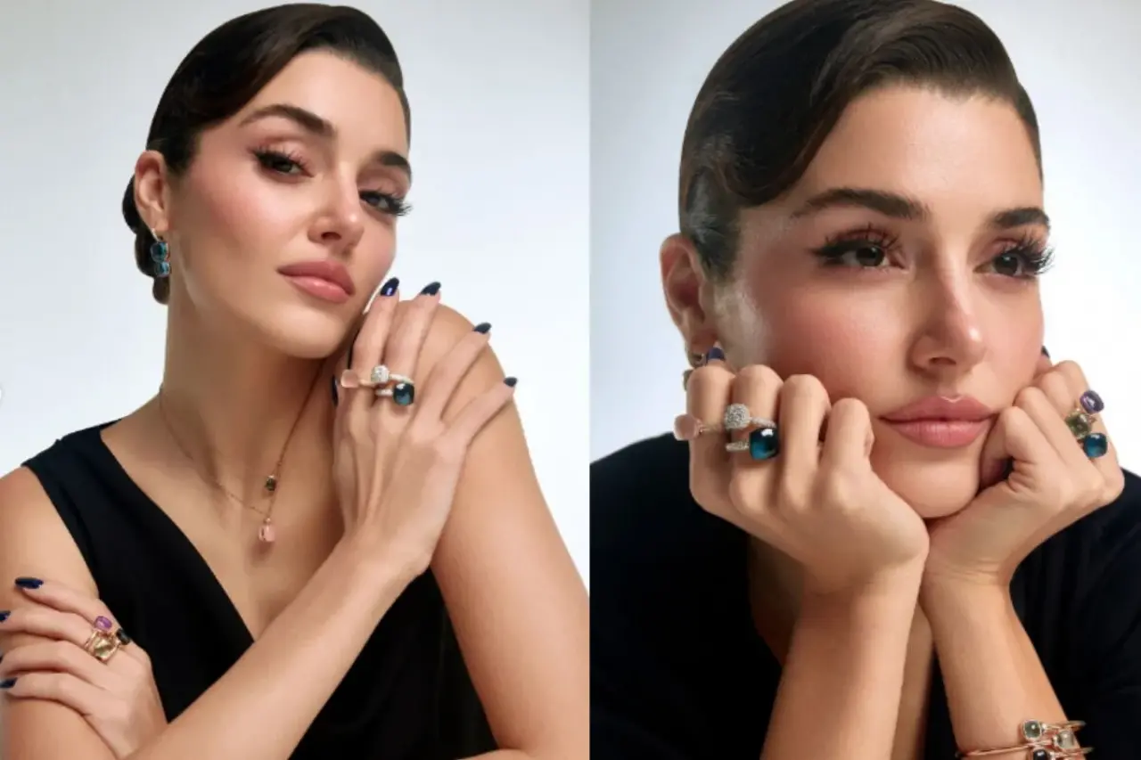 Aşk bitti, sanat başladı: Hande Erçel halı tezgâhında! 1