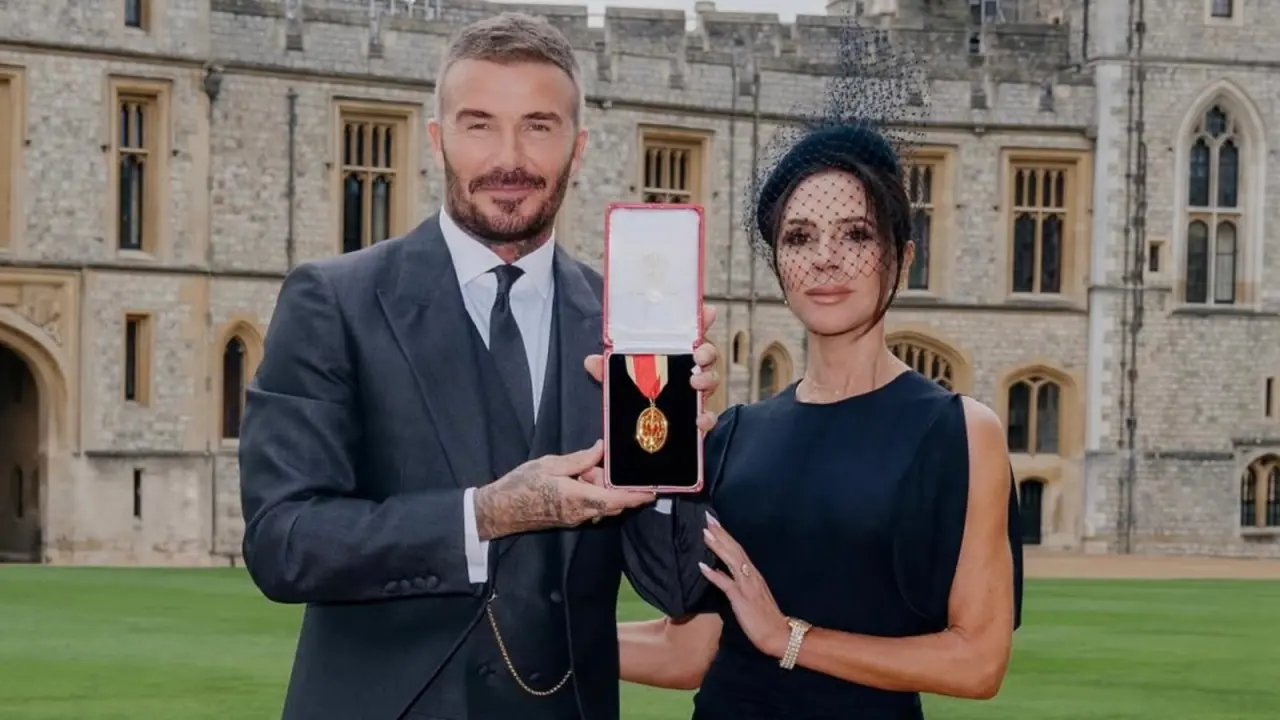Futbolun prensi David Beckham artık gerçek şövalye! 3