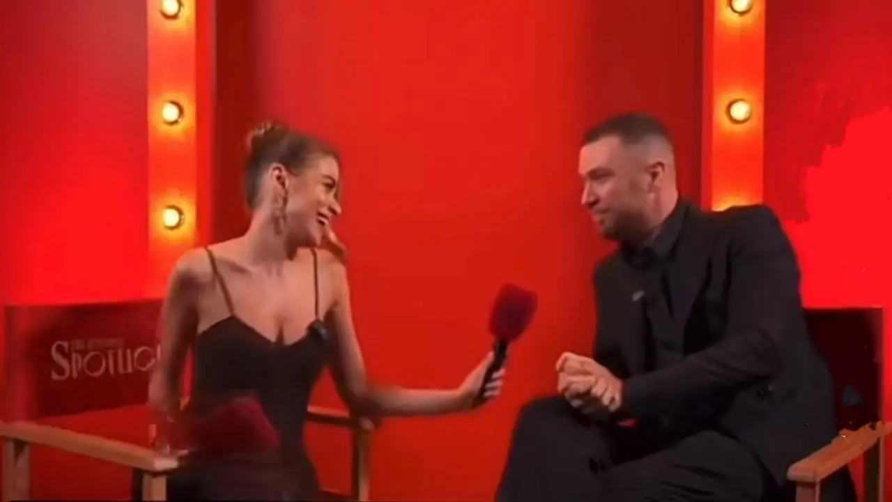 Profesyonellik bir kenara... İlayda Alişan sevgilisi Oğulcan Engin'i görünce işini unuttu! 1