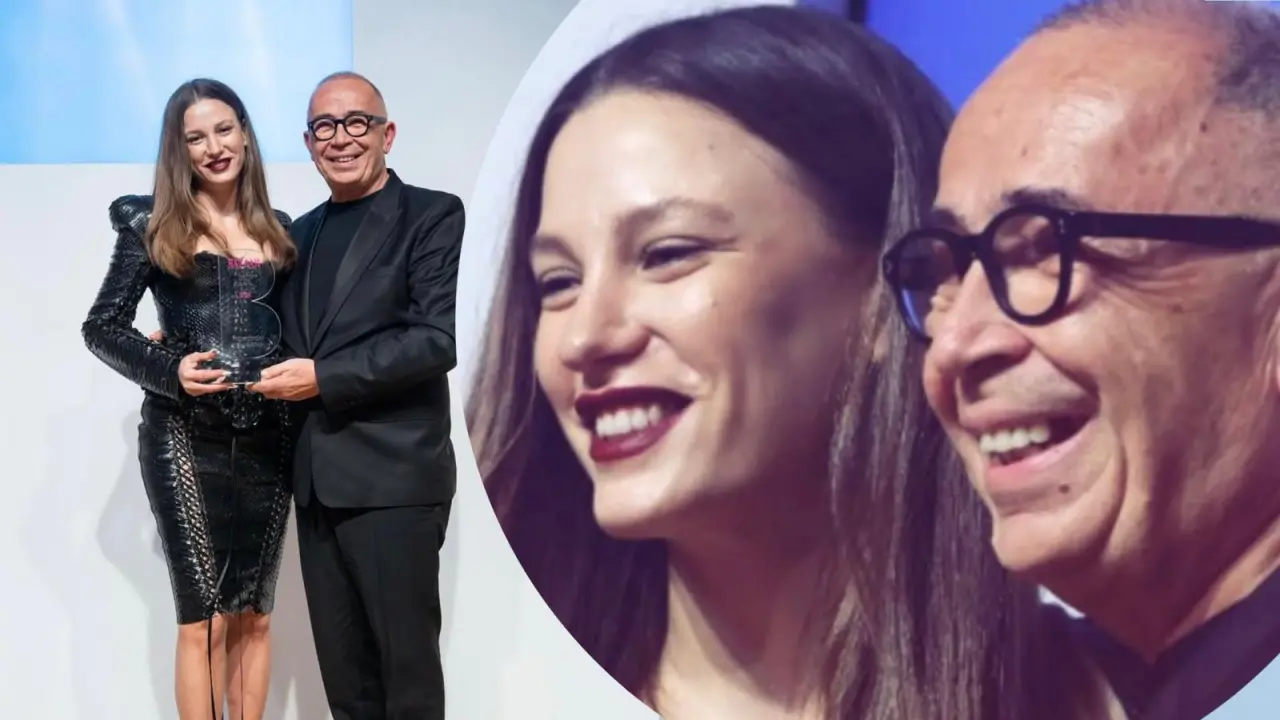 Serenay Sarıkaya 'Yılın Oyuncusu' seçildi, kıyafetiyle gecenin konusu oldu! 2