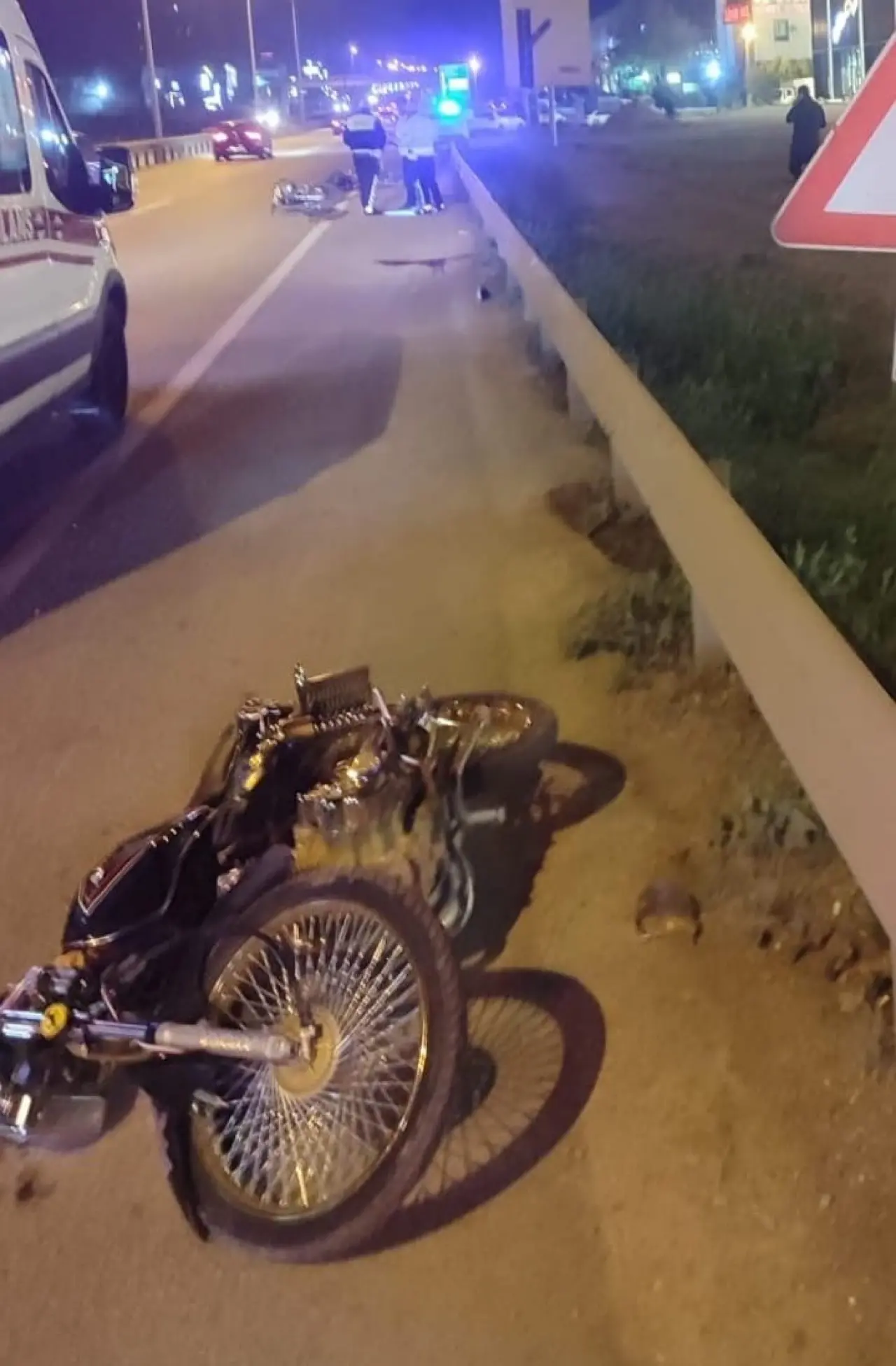 Zincirleme motosiklet kazasında acı haber geldi! 2