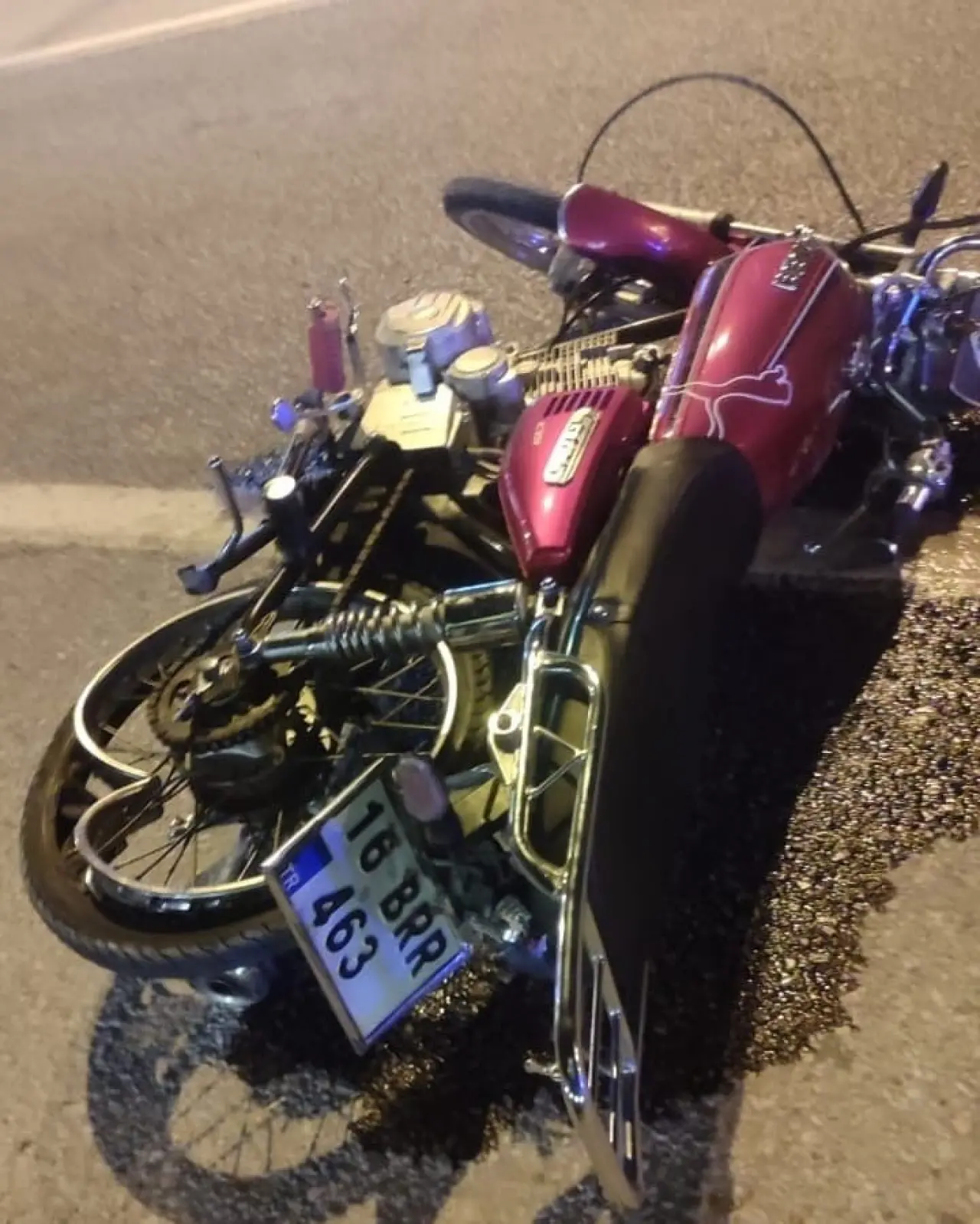 Zincirleme motosiklet kazasında acı haber geldi! 1