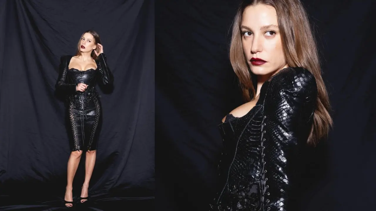 Serenay Sarıkaya 'Yılın Oyuncusu' seçildi, kıyafetiyle gecenin konusu oldu! 4