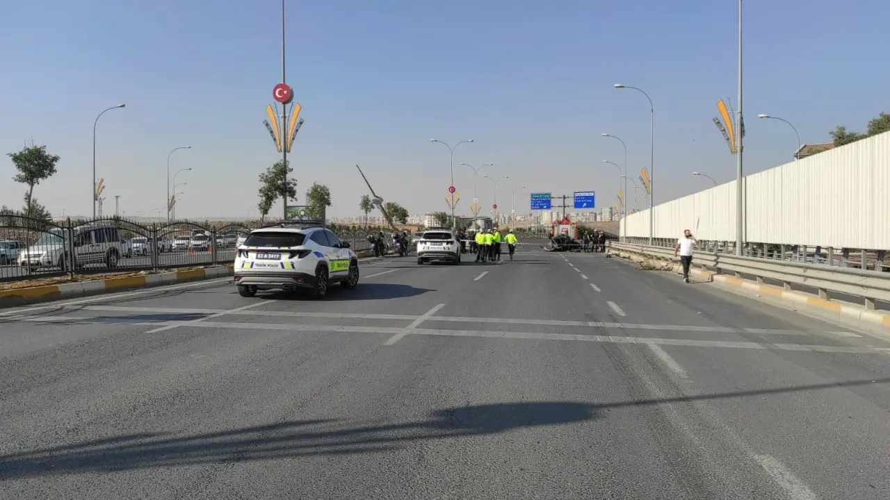 Şanlıurfa’da otomobil havada uçtu! O anlar nefes kesti... 4