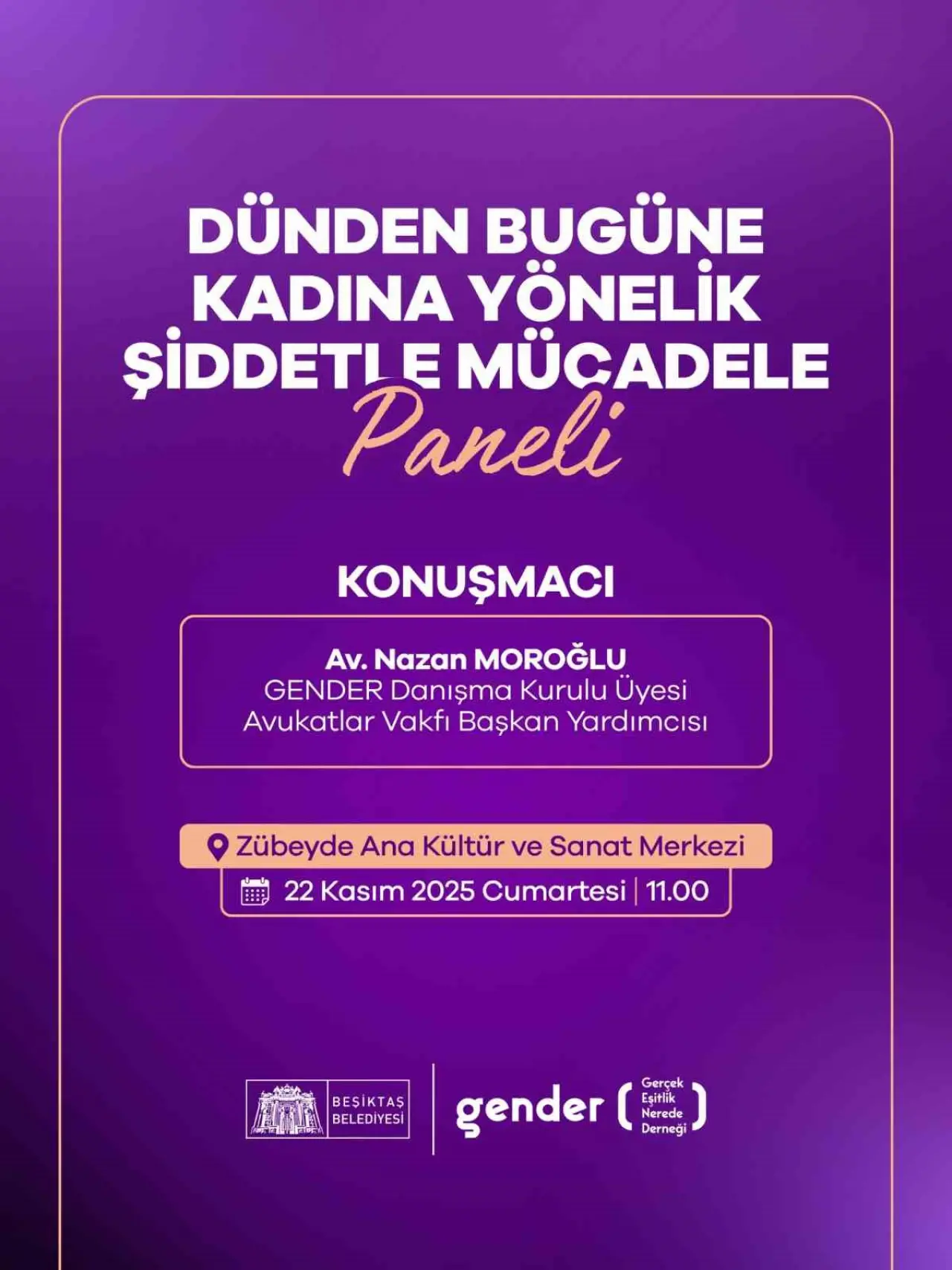 Beşiktaş’ta panelden nöbete, tiyatrodan dayanışmaya: Şiddete karşı tek ses! 2