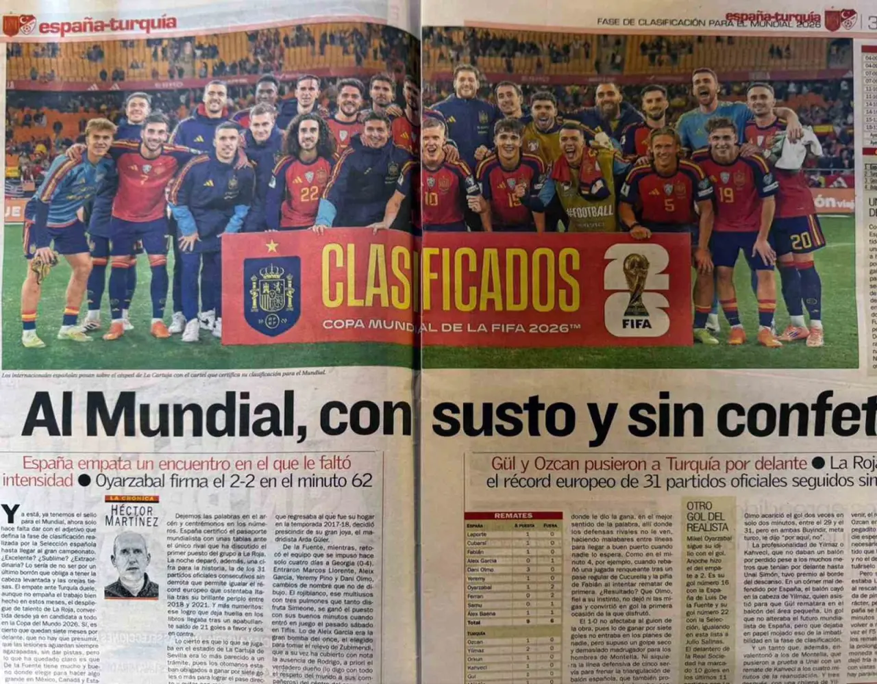 2-2’nin yankısı bitmiyor: İspanyol gazetelerinde Türkiye krizi! 2