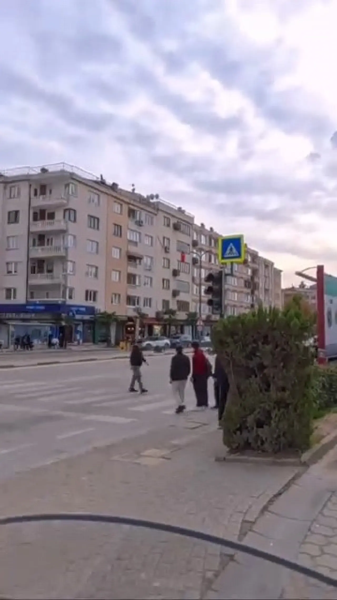 İnegöl’de saniyelik hata kazaya dönüştü! 1