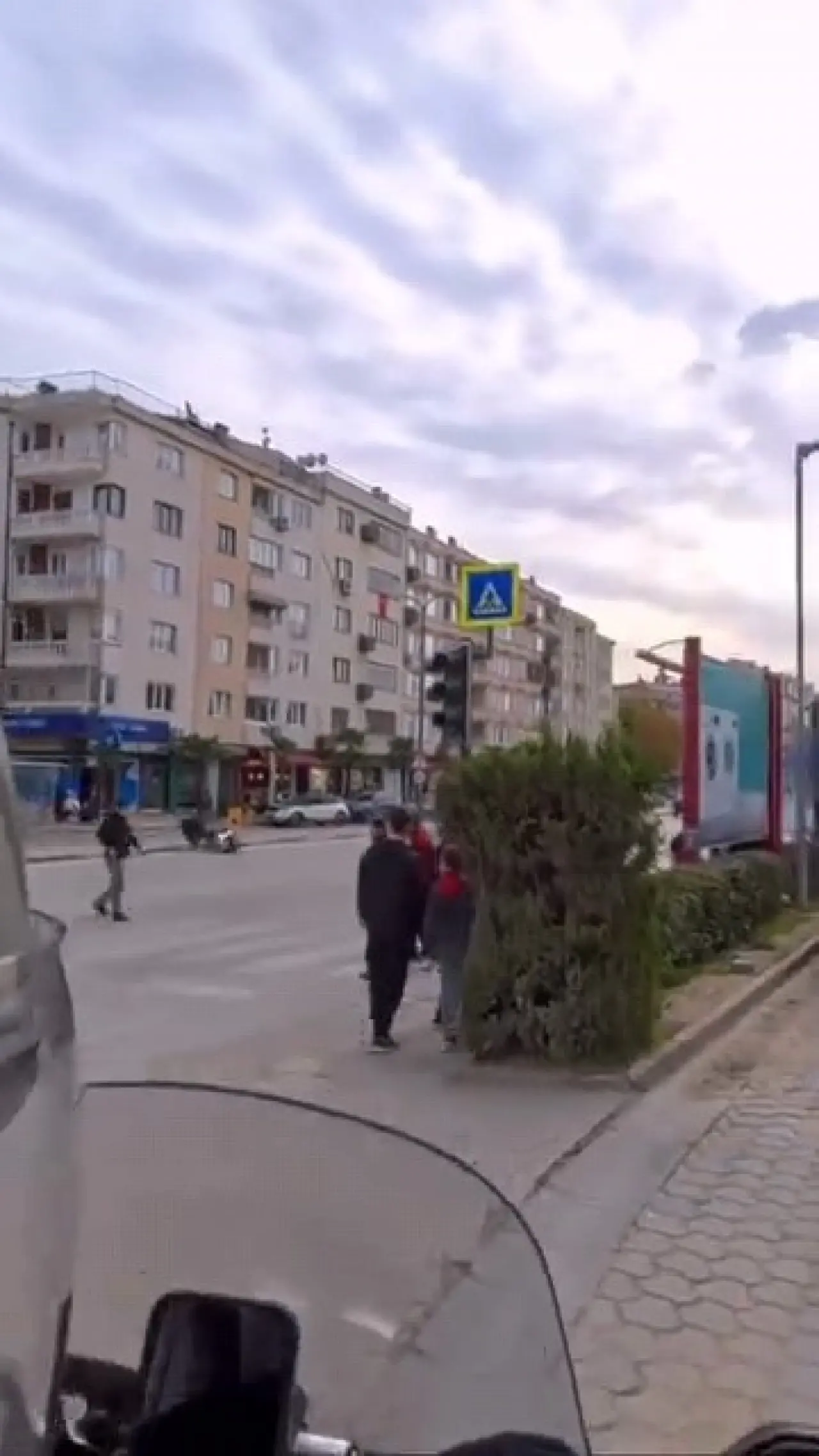 İnegöl’de saniyelik hata kazaya dönüştü! 2