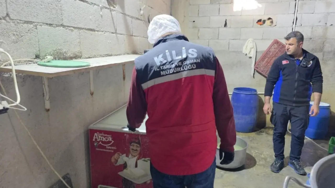 Kilis’te halkı zehirleyen sütçüler yakalandı! 2